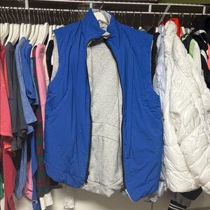 Free People Blue Vest